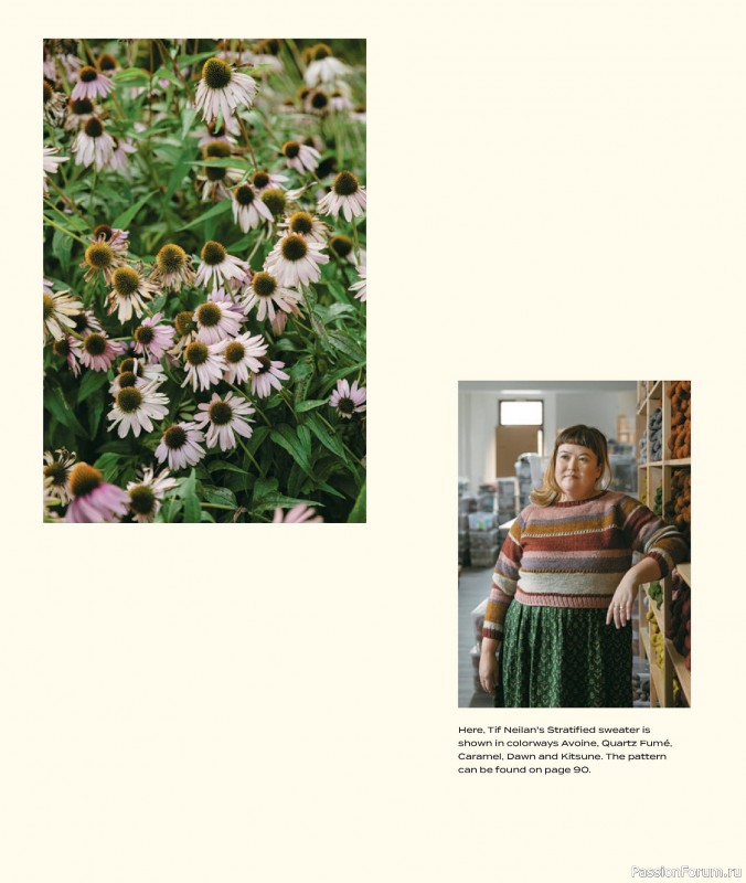 Вязаные проекты в книге «Worsted».