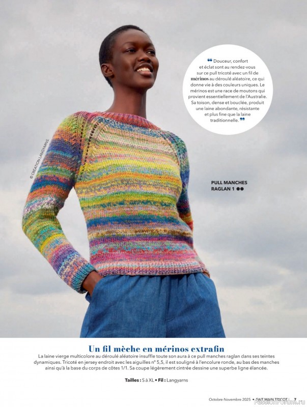 Вязаные проекты в журнале &laquo;Fait Main Tricot №57 2025&raquo;