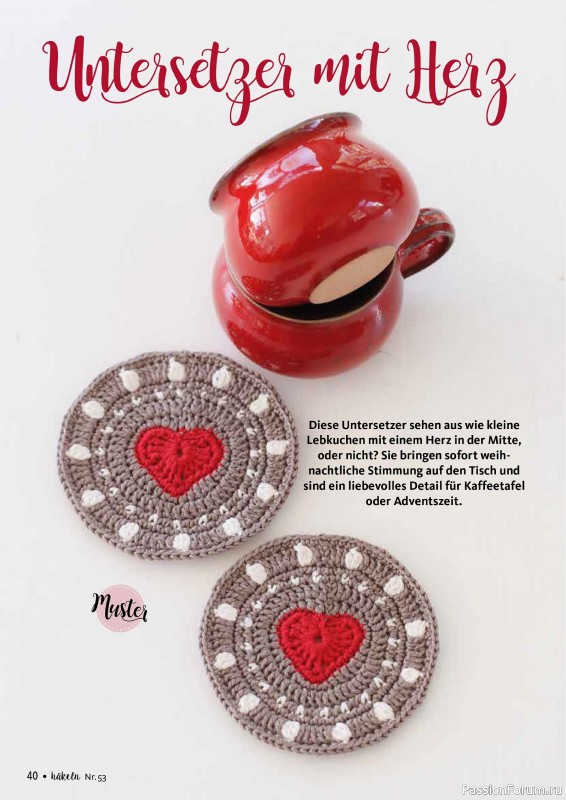 Вязаные проекты в журнале «Hakeln das Maschen Magazin №53 2025»