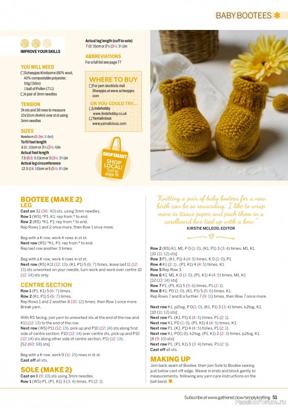 Вязаные проекты в журнале &laquo;Simply Knitting №276 2026&raquo;