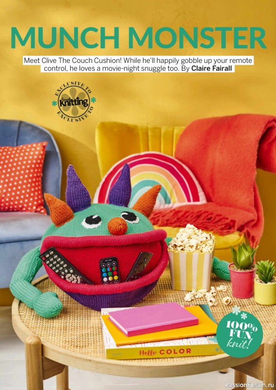 Вязаные проекты в журнале «Simply Knitting №281 2026»