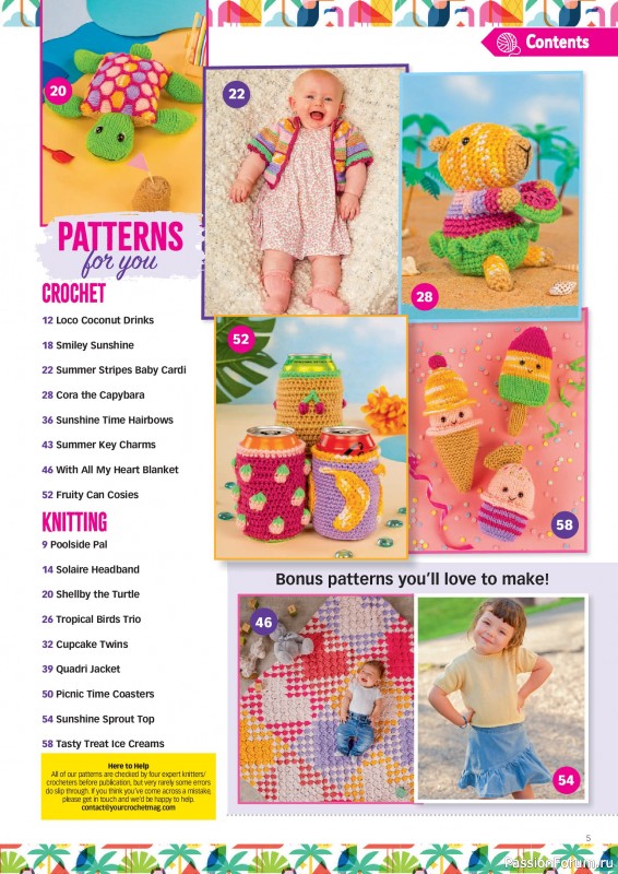 Вязаные проекты в журнале «Your Crochet & Knitting №65 2026»
