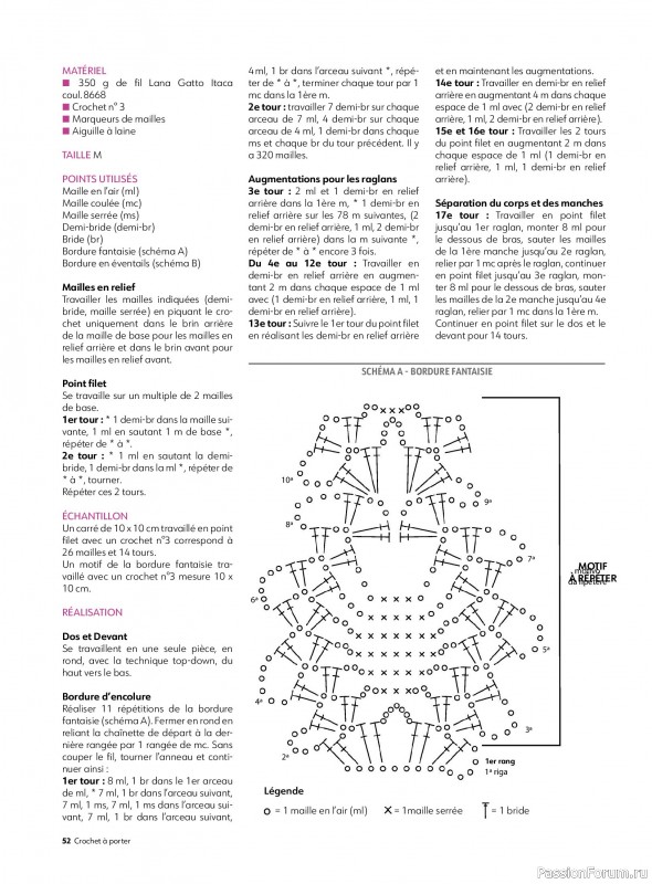 Вязаные проекты крючком в журнале «Crochet a Porter - Mai/Juillet 2025»