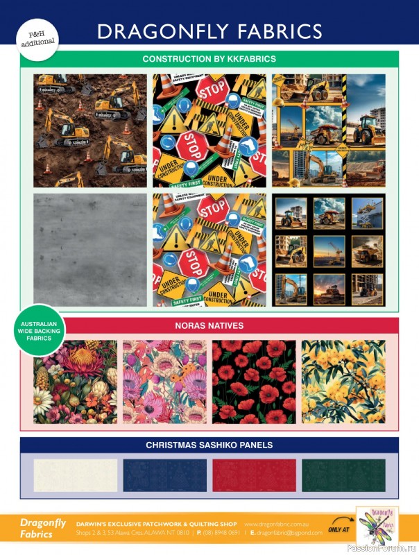 Коллекция проектов для рукодельниц в журнале «Great Australian Quilts №16 2025»