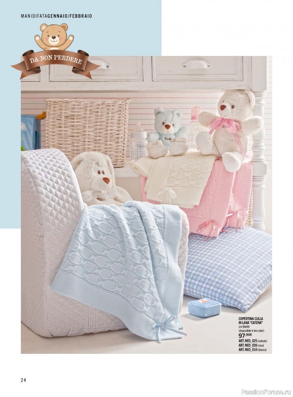 Коллекция проектов для рукодельниц в журнале &laquo;Mani di Fata - Gennaio-Febbraio 2026&raquo;