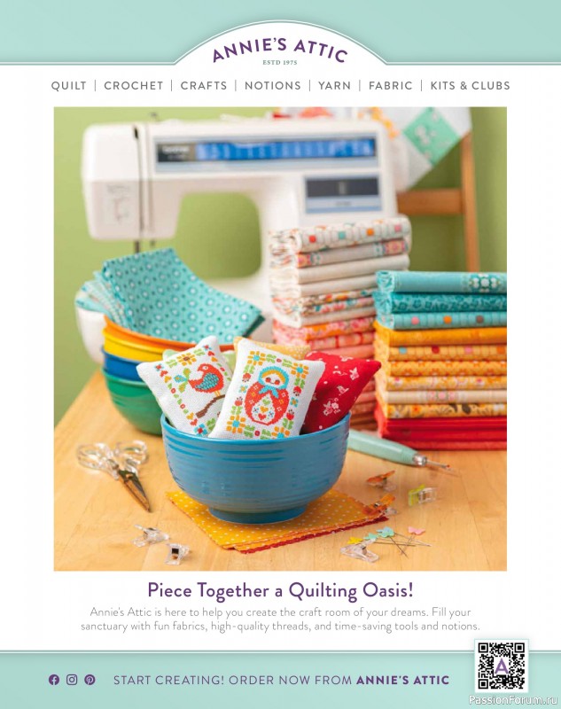 Коллекция проектов для рукодельниц в журнале &laquo;Quilter's World Specials - Late Spring 2026&raquo;