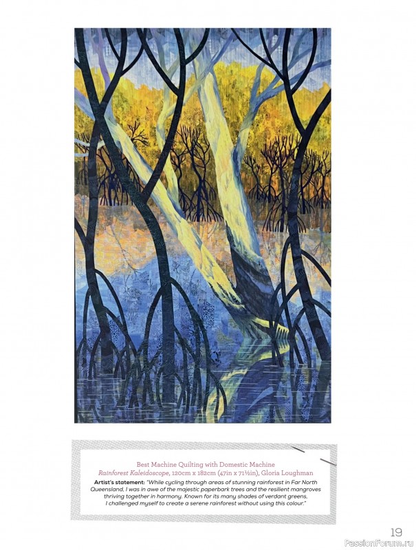 Коллекция проектов для рукодельниц в журнале «Quilters Companion №135 2025»