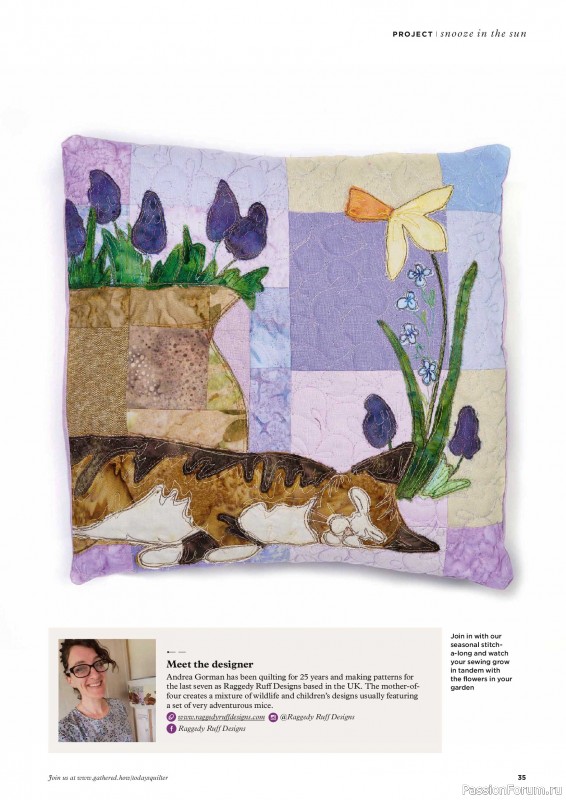 Коллекция проектов для рукодельниц в журнале &laquo;Todays Quilter №138 2026&raquo;