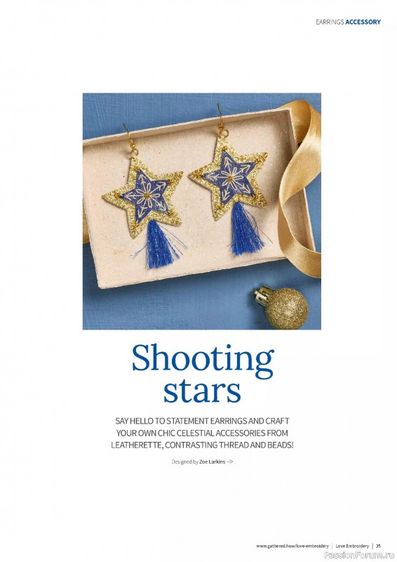 Коллекция вышивки в журнале «Love Embroidery №73 2025»