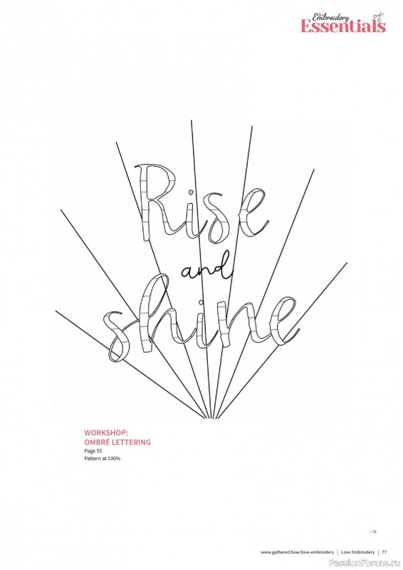 Коллекция вышивки в журнале «Love Embroidery №74 2025»