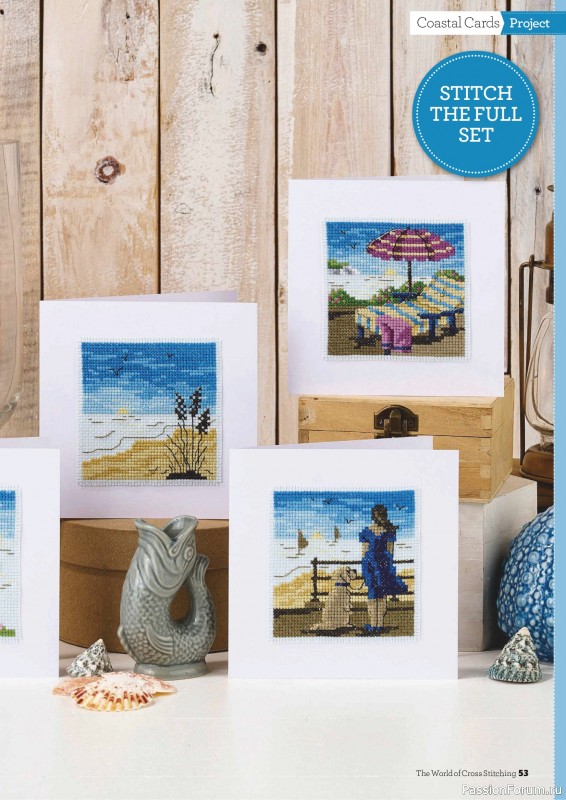 Коллекция вышивки в журнале «The World of Cross Stitching №374 2026»