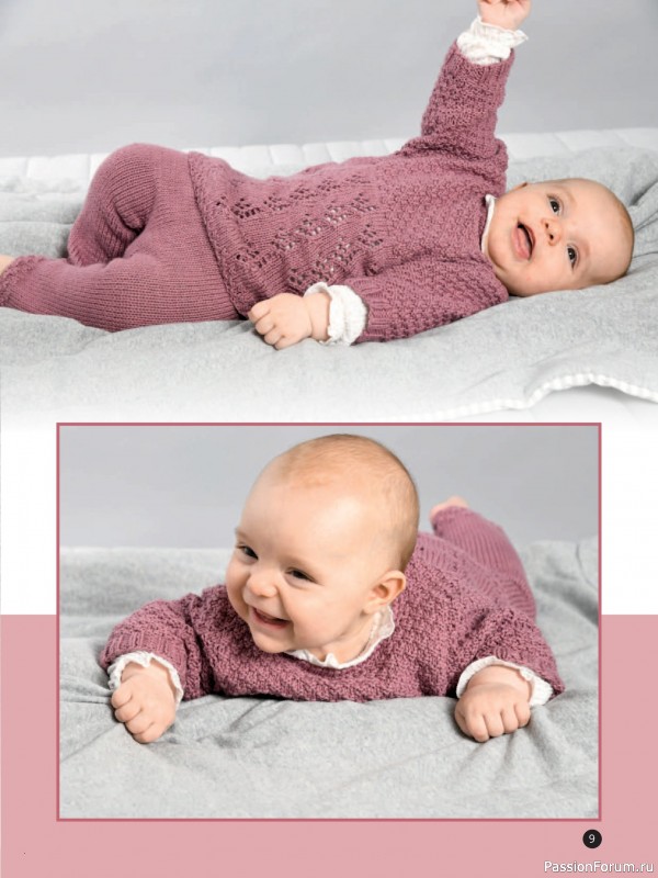 Вязаные модели для детей в журнале «Baby Maschenmode Sonderheft BM 015 2026»
