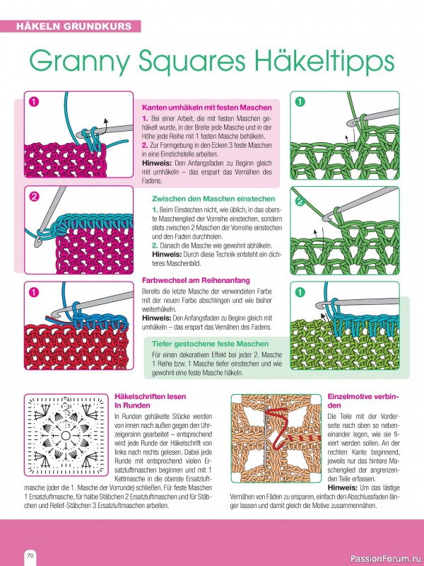 Вязаные модели в журнале &laquo;Hundert Seiten voller Ideen №1 2026 - Tucher & Schals&raquo;