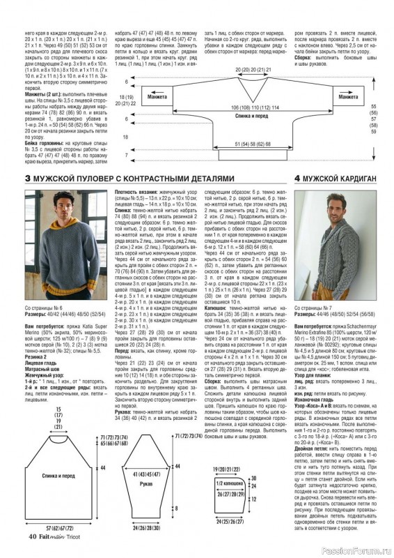 Вязаные модели в журнале «Tricot №4 2022»