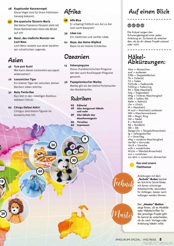 Вязаные проекты крючком в журнале &laquo;Amigurumi Spezial №3 2026&raquo;