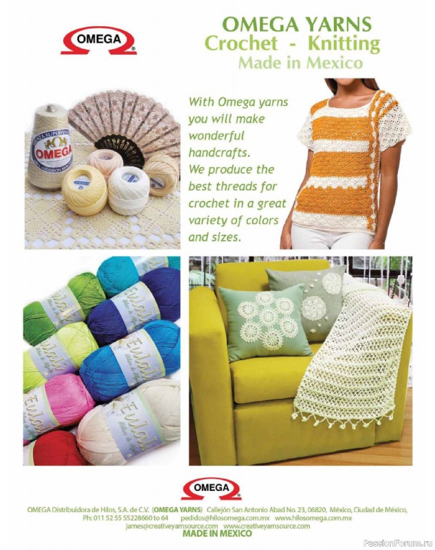Вязаные проекты крючком в журнале &laquo;Crochet World - Spring 2026&raquo;