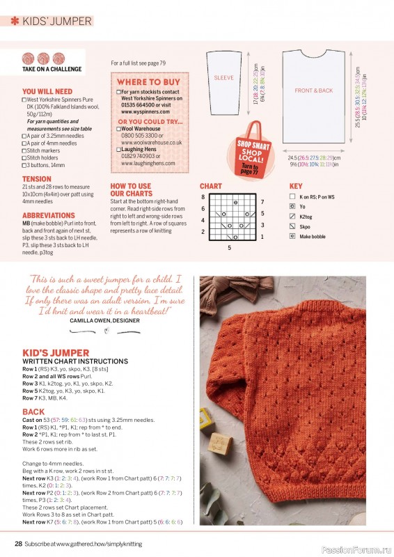 Вязаные проекты крючком в журнале «Simply Knitting №265 2025»