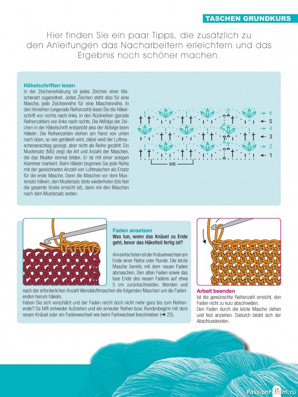 Вязаные проекты спицами в журнале «Hundert Seiten voller Ideen №4 2025»