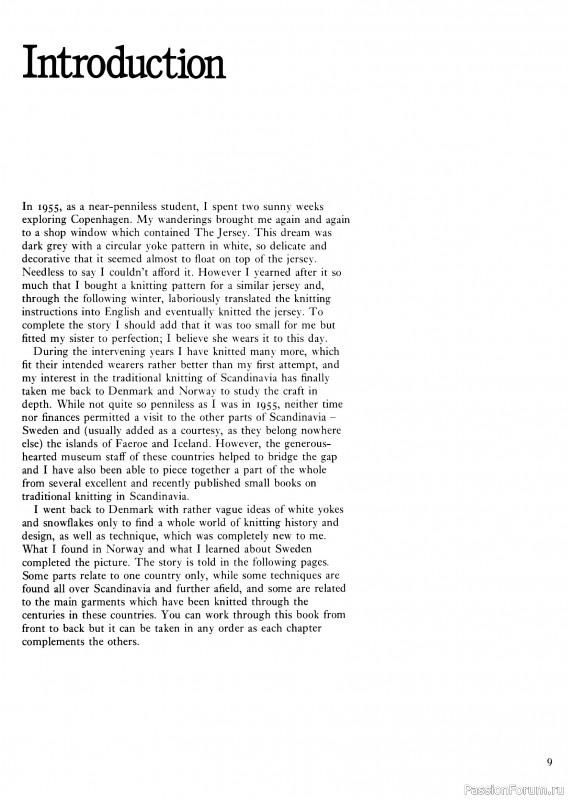 Вязаные проекты в раритетной книге «Traditional Scandinavian Knitting»
