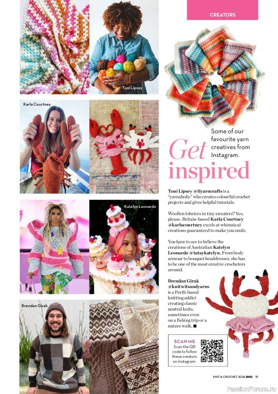 Вязаные проекты в журнале «Better Homes & Gardens Specials №7 2026»