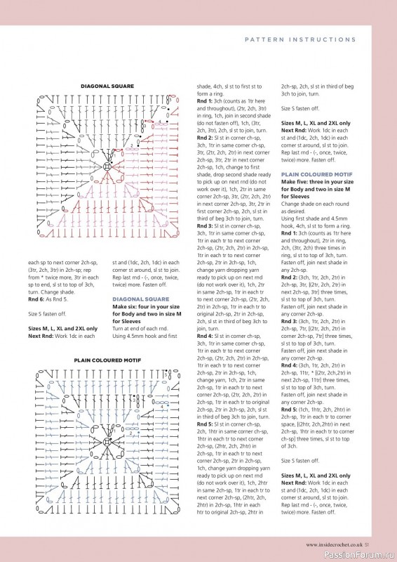 Вязаные проекты в журнале «Inside Crochet №155 2023»