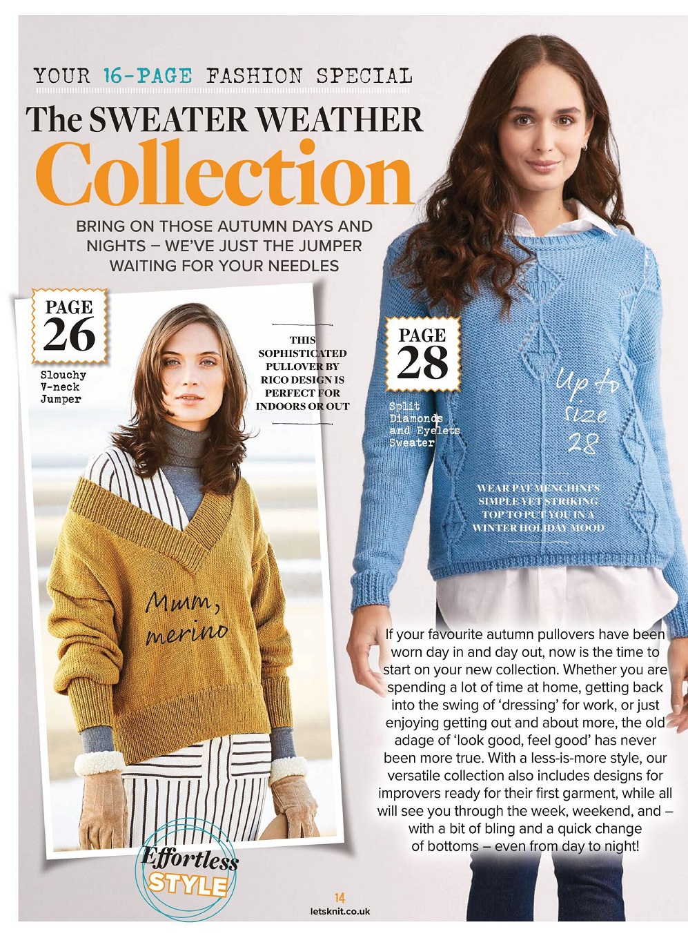 Для любителей вязания спицами. Let&#039;s Knit №177 2021