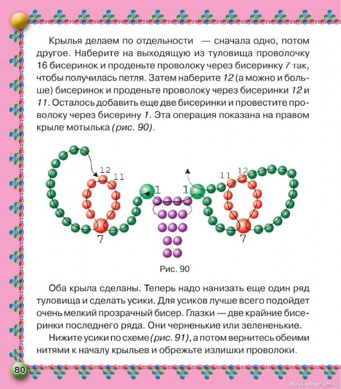 Коллекция проектов для рукодельниц в книге «Бисер. Оригинальные поделки»
