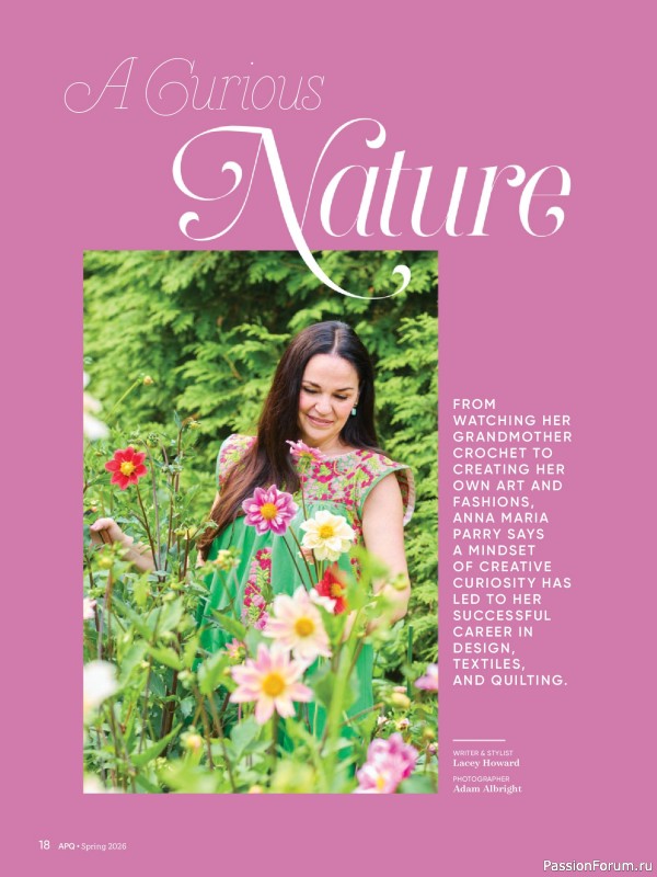 Коллекция проектов для рукодельниц в журнале &laquo;American Patchwork & Quilting №199 2026&raquo;