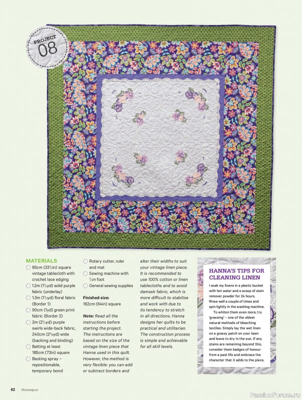 Коллекция проектов для рукодельниц в журнале &laquo;Australian Homespun №230 2026&raquo;