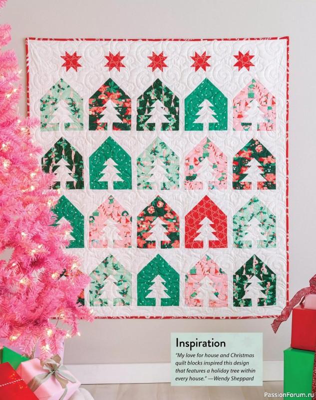 Коллекция проектов для рукодельниц в журнале «Quilter's World Special Edition - Christmas 2025»