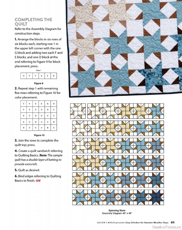 Коллекция проектов для рукодельниц в журнале &laquo;Quilter's World Specials - Late Autumn 2026&raquo;