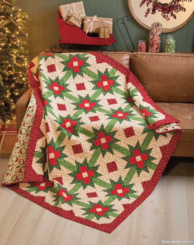 Коллекция проектов для рукодельниц в журнале «Quilter’s World Specials: Let's Make It Merry 2026»