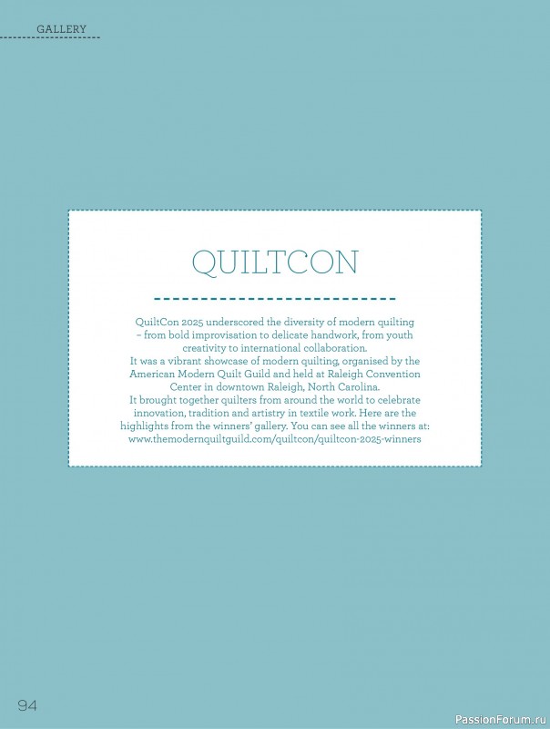 Коллекция проектов для рукодельниц в журнале &laquo;Quilters Companion №138 2026&raquo;