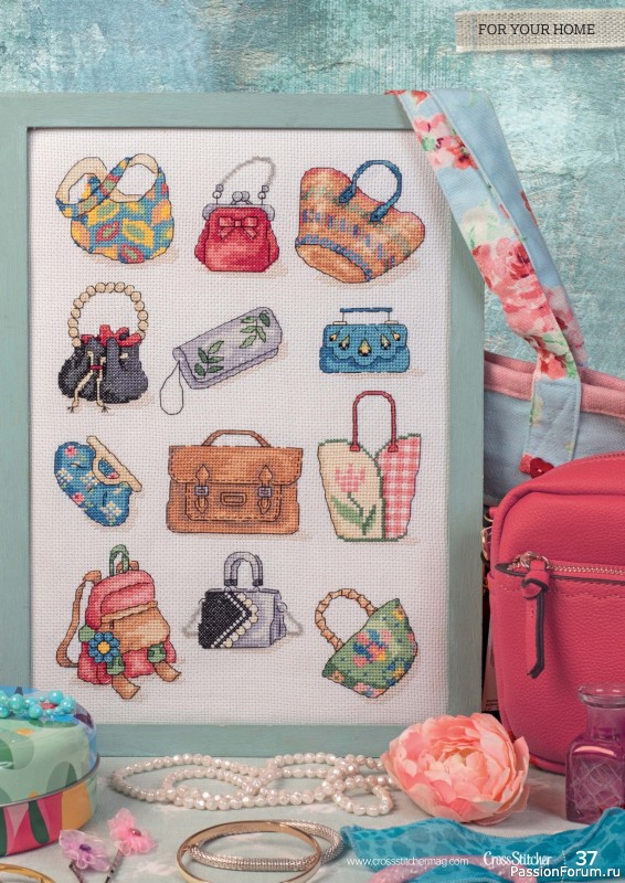 Коллекция вышивки в журнале «CrossStitcher №427 2025»
