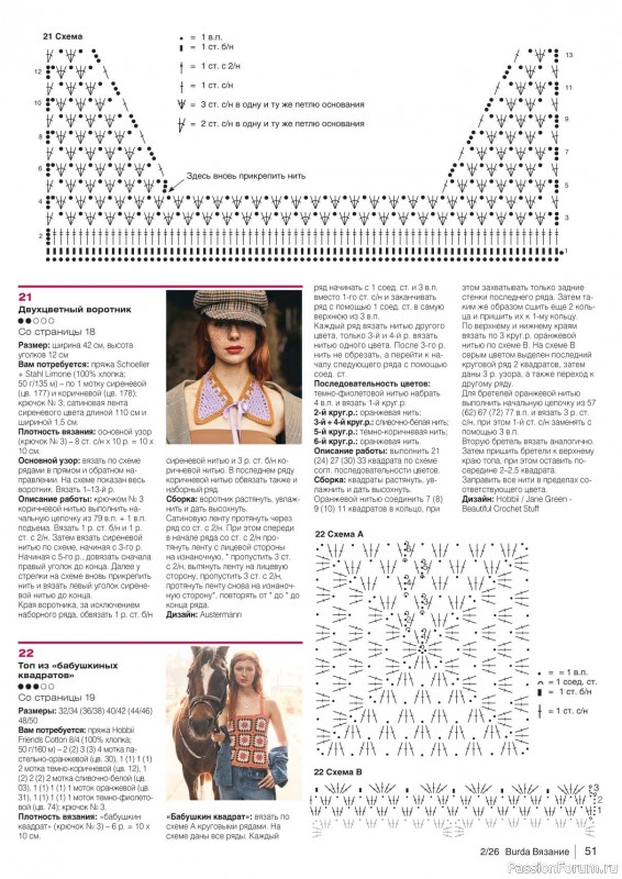 Вязаные модели в журнале «B-Вязание №2 2026»