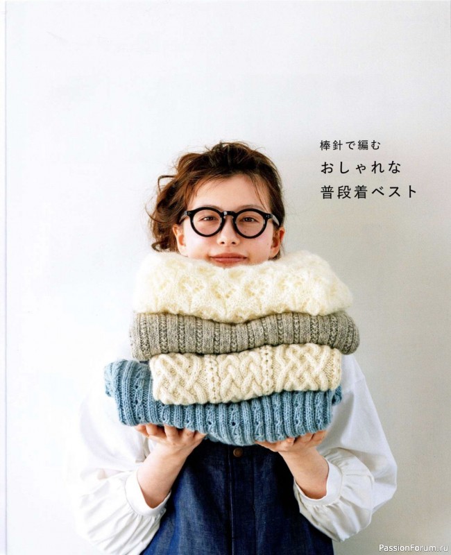Вязаные модели в журнале «Let's Knit Series NV72113»