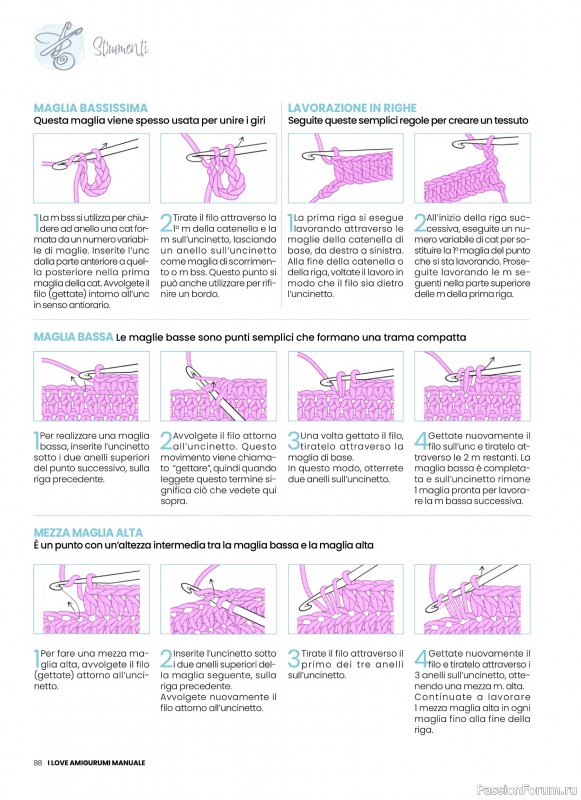 Вязаные проекты крючком в журнале &laquo;I Love Amigurumi Manuale №8 2026&raquo;