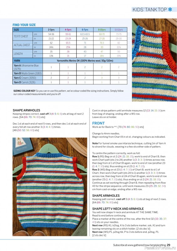 Вязаные проекты крючком в журнале «Simply Knitting №267 2025»