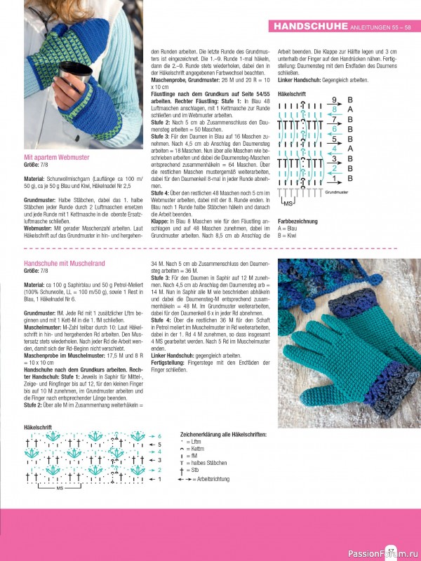 Вязаные проекты спицами в журнале «Hundert Seiten voller Ideen №4 2025»