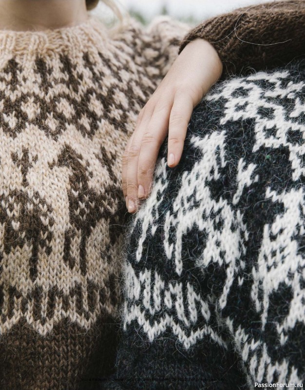 Вязаные проекты в книге «Knitted Kalevala»