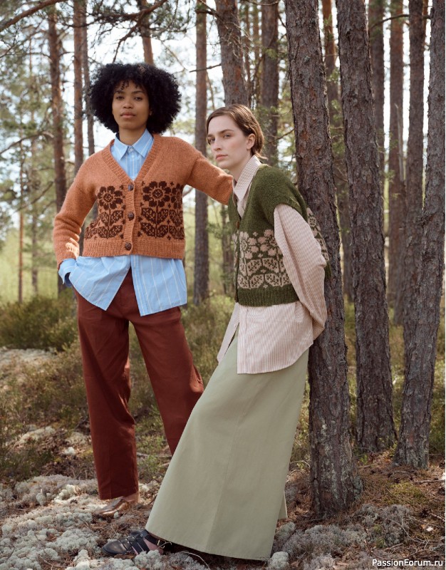 Вязаные проекты в журнале &laquo;Laine Nordic Knits 2024&raquo;