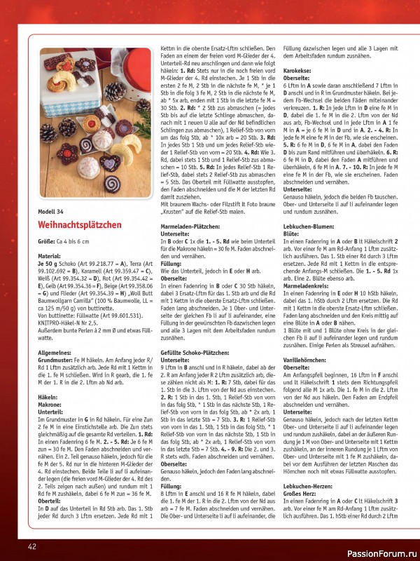 Вязаные проекты в журнале «Meine Hakelwelt Sonderheft HA145 2025»