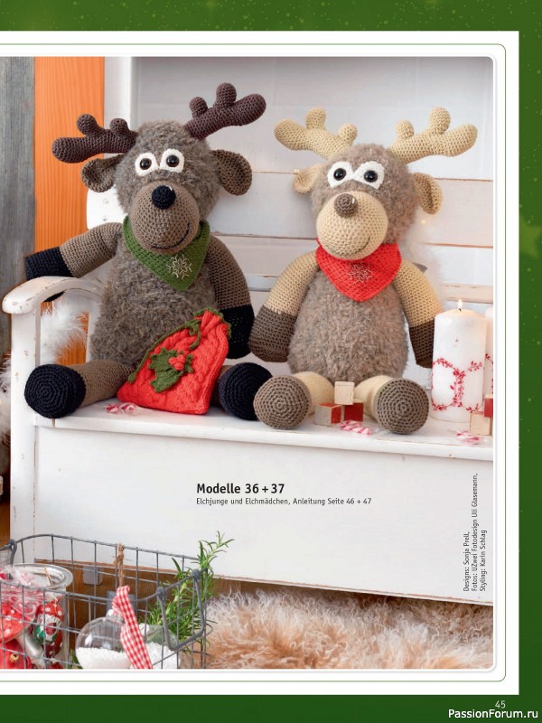 Вязаные проекты в журнале «Meine Hakelwelt Sonderheft HA145 2025»