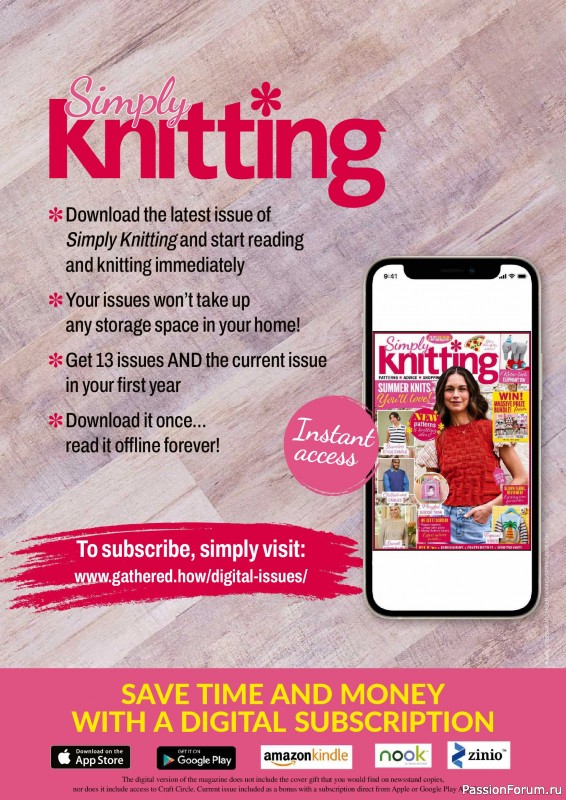 Вязаные проекты в журнале «Simply Knitting №278 2026»