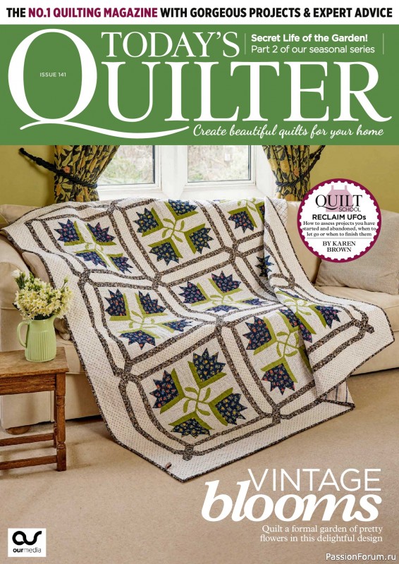 Коллекция проектов для рукодельниц в журнале «Todays Quilter №141 2026» Коллекция проектов для рукодельниц в журнале «Todays Quilter №141 2026»