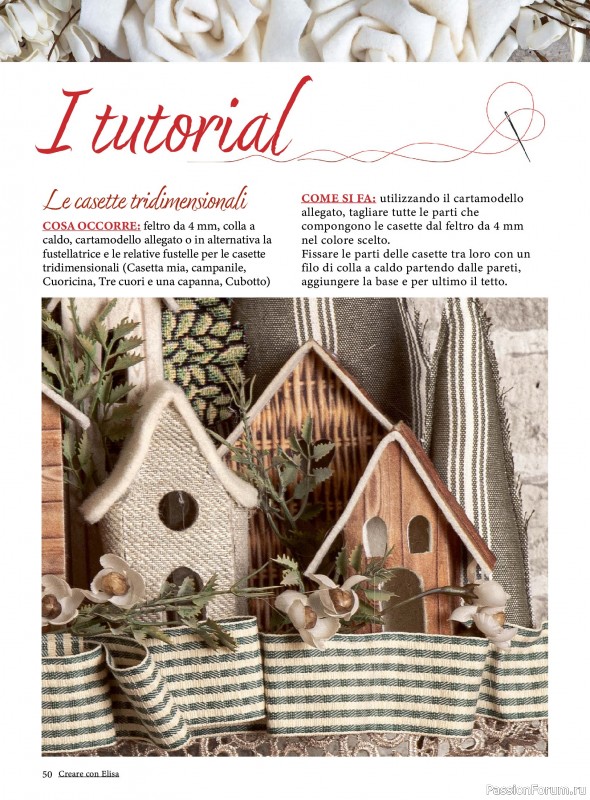 Коллекция проектов для рукодельниц в журнале &laquo;Creare Con Elisa №13 2026&raquo;