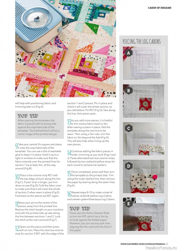 Коллекция проектов для рукодельниц в журнале &laquo;Love Patchwork & Quilting №162 2026&raquo;