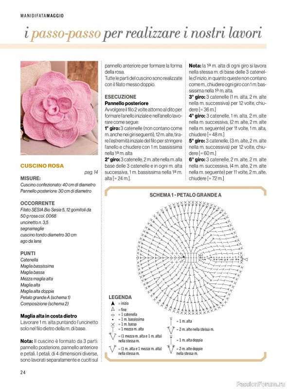 Коллекция проектов для рукодельниц в журнале &laquo;Mani di Fata - Maggio 2026&raquo;