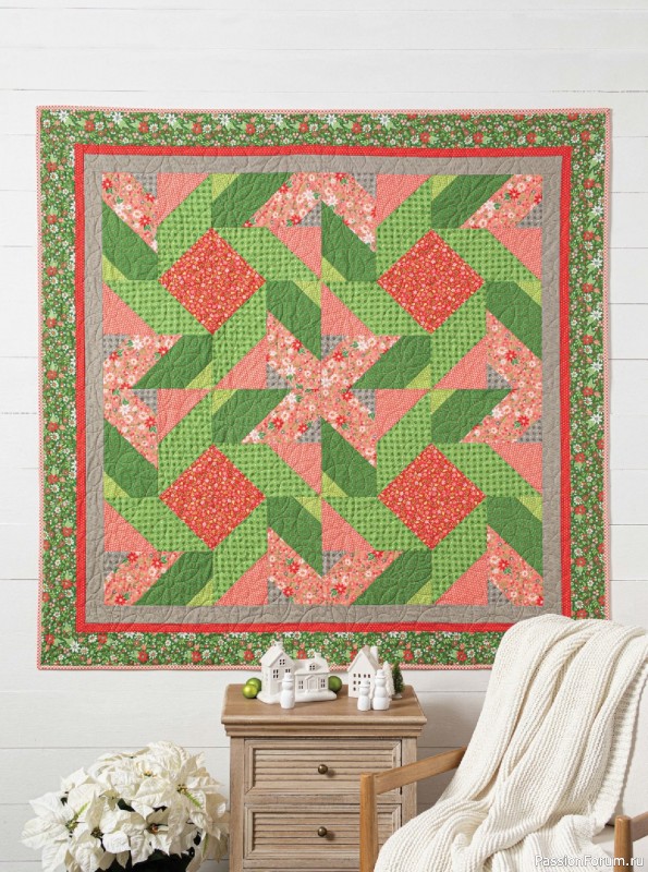 Коллекция проектов для рукодельниц в журнале «Quilter's World - Winter 2026»