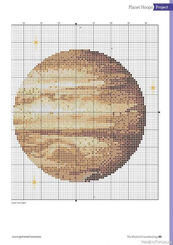 Коллекция вышивки крестиком в журнале «The World of Cross Stitching №318 2022»